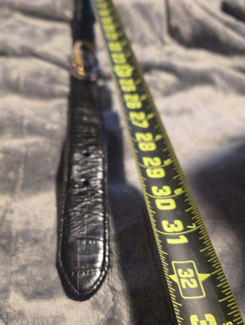 Brighton-Museum Collection Black Cameo Motif Leather Belt-Size Small 45103